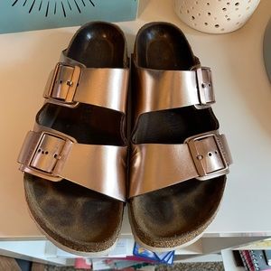 Rose Gold Birkenstock